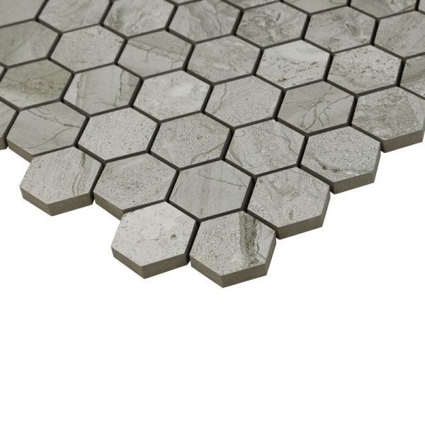 Ashen Silk Hexgon Mosaic Matte - ANTHMRASHMM - Image 3