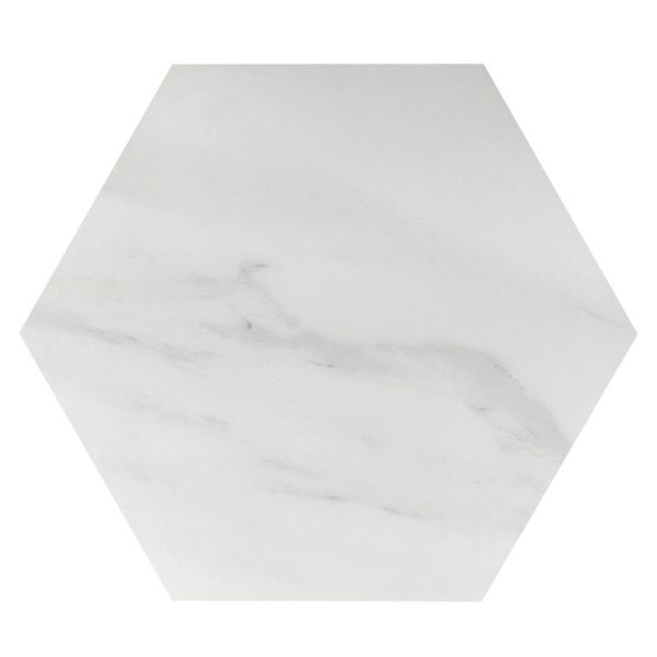 Carrara Essence Hexagon Matte - Anthology Tile - ANTHMRCEHM