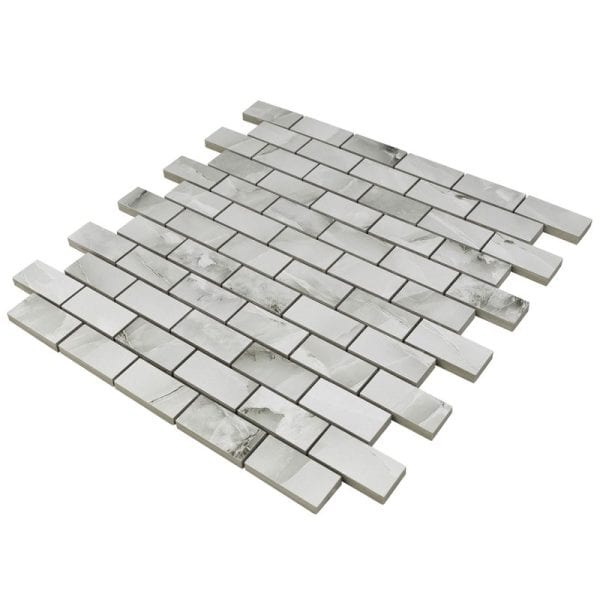 Gris Naturalle 1x2 Mosaic Matte - ANTHMRGN12 - Image 2