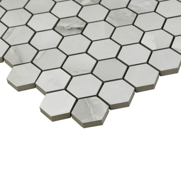 Dusky Onyx Hexgon Mosaic Matte - ANTHMRDOHMM - Image 3