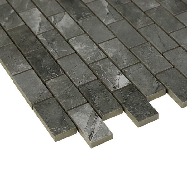 Gris Naturalle 1x2 Mosaic Matte - ANTHMRGN12 - Image 3