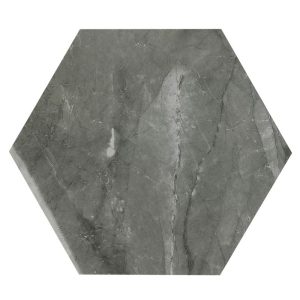 Gris Naturalle Hexagon Polished - Anthology Tile - ANTHMRGNHP