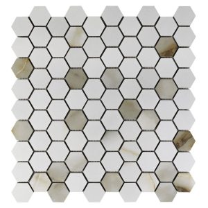 Italia Oro Hexagon Mosaic Matte - Anthology Tile - ANTHMRIOHMM