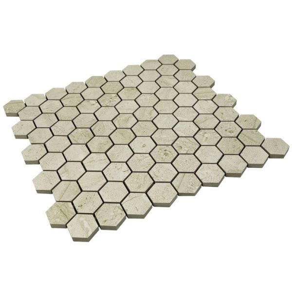 Misty Silk Hexgon Mosaic Matte - ANTHMRMSHMM - Image 2