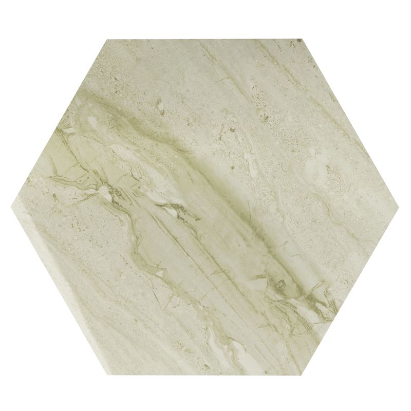 Misty Silk Hexagon Polished - Anthology Tile - ANTHMRMSHP