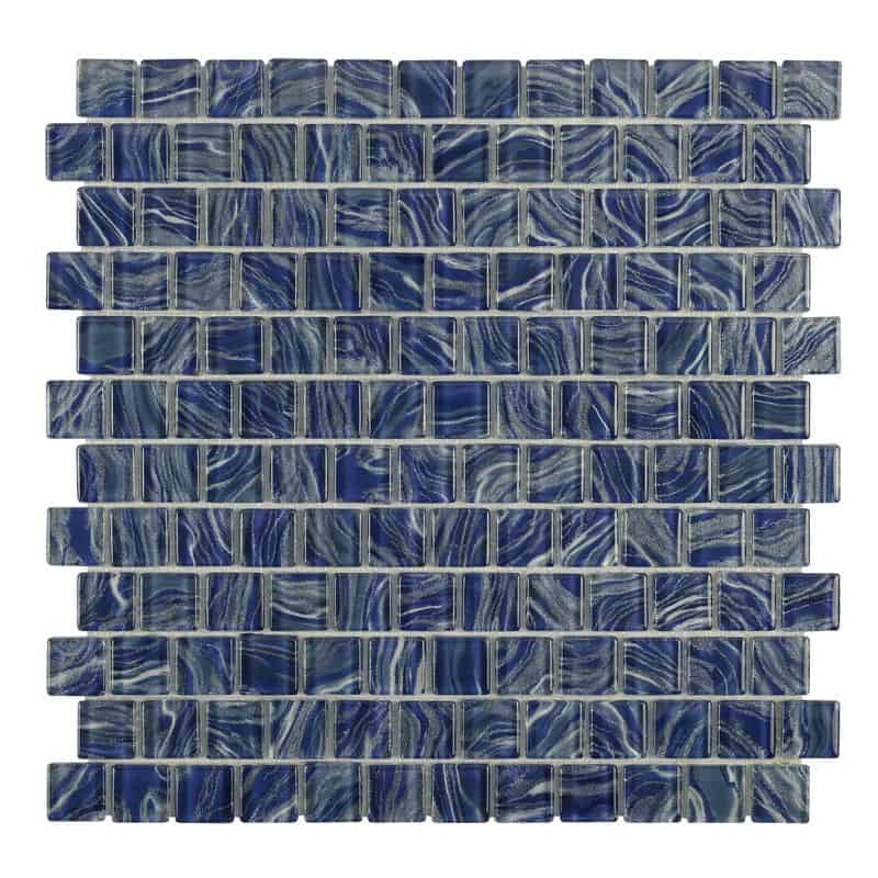 High Tide Navy 1×1 - Anthology Tile - ANTHOHTN11