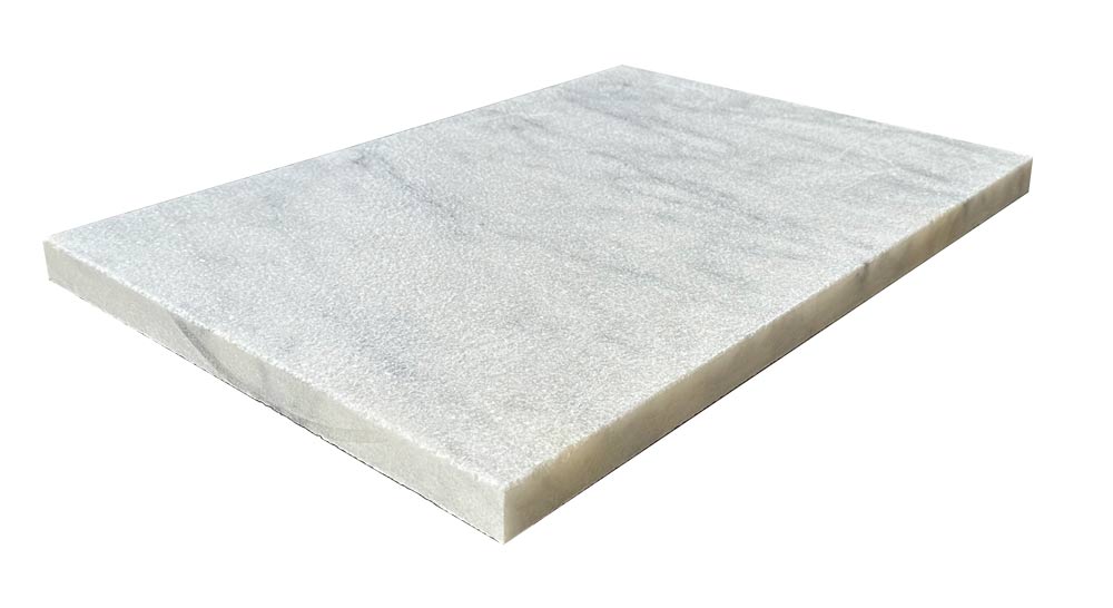 Carrara Equinox Marble Leathered 16×24 Paver - Icontile - P291624