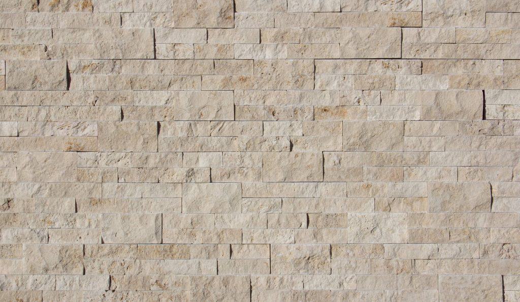 Cordoba Cream Travertine 6X24 Splitface Ledger Panel #LP20624SF - Icontile - LP20624SF