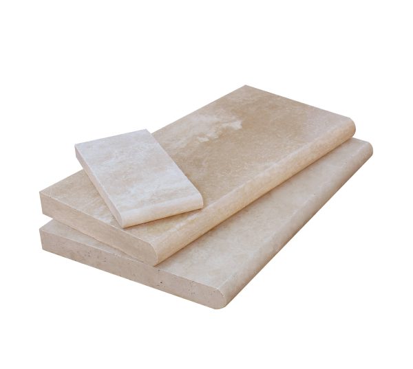 Cordoba Cream Travertine Pool Coping 5CM