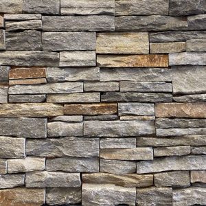 Grey RockFace 8 x 18 Panel #RF818GREY - Icontile - RF818GREY