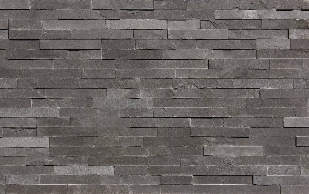 Indian Black Limestone 6X24 Splitface Ledger Panel #LP35624SF - Icontile - LP35624SF