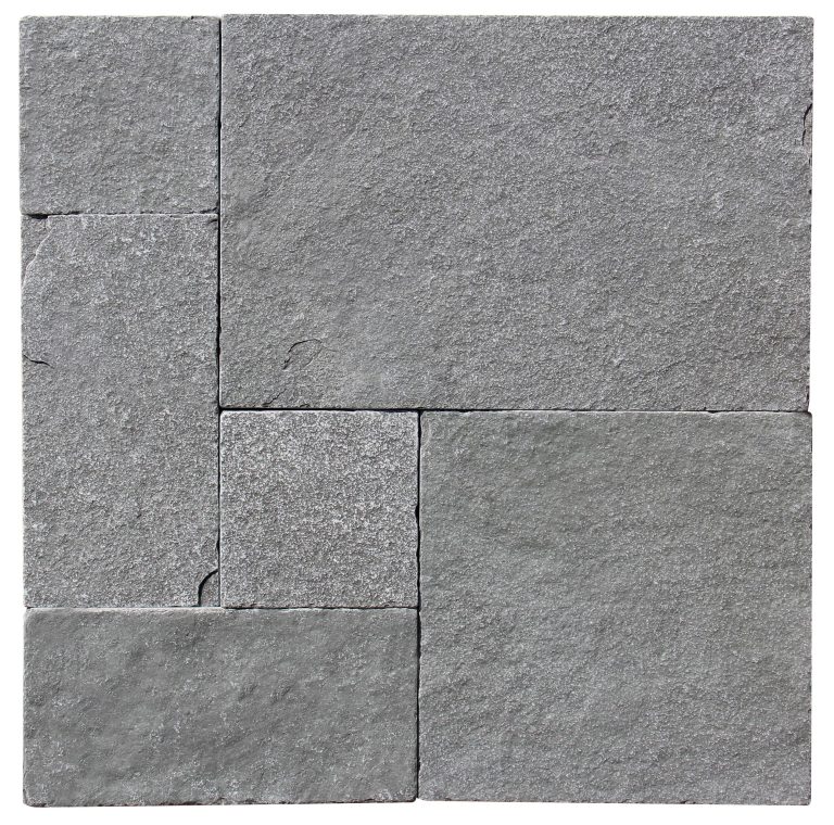 Indian Bluestone French Pattern Tumbled Paver 3cm - Icontile - P323099150