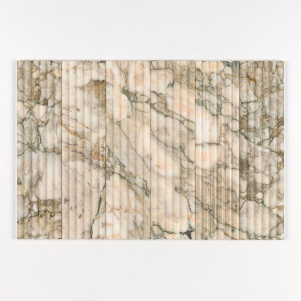 Calacatta Green Honed Flute Trim Marble Tile 6x24 - ML00980 - Image 5