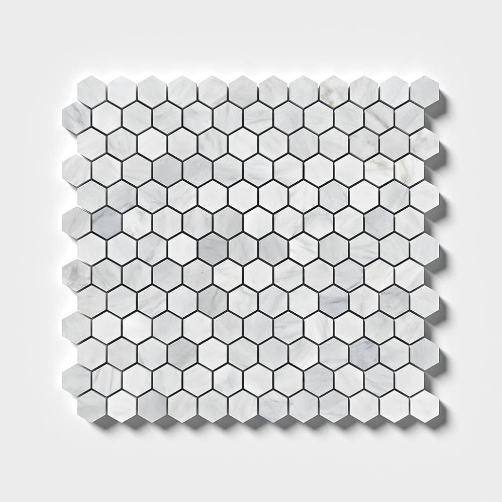 Marble Systems - Avenza Honed Hexagon Marble Mosaic 11 5/8x12 3/8 - MS02288