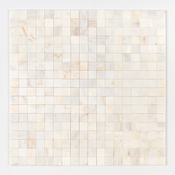 Calacatta Amber Honed 2x2 Marble Mosaic 12x12 - MS02317 - Image 2