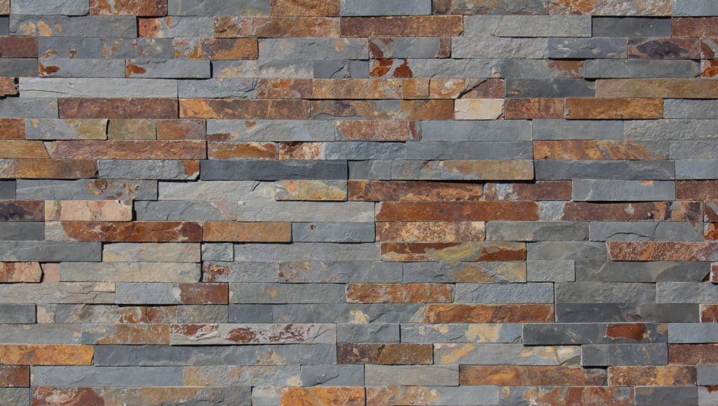 Multicolor Slate 6X24 Splitface Ledger Panel #LP61624SF - Icontile - LP61624SF