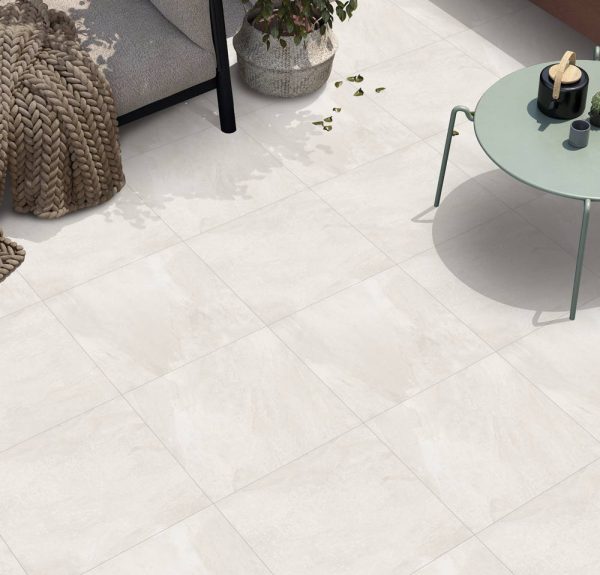 Pearl White Porcelain Paver 24x24 - PP1392424 - Image 2