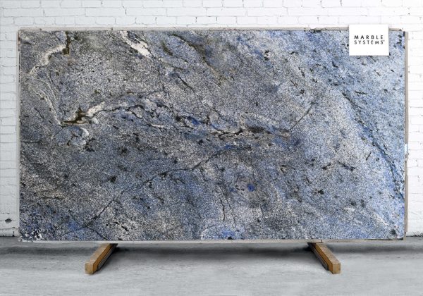 Marble Systems - Azul Bahia Polished Granite Slab Random 1 1/4 - SL10583