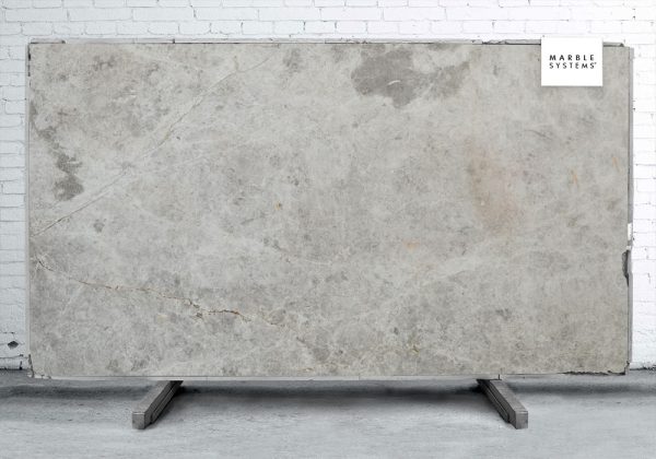 Marble Systems - Silver Shadow Polished Marble Slab Random 1 1/4 - SL10829