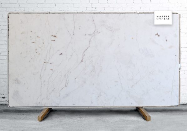 Marble Systems - Afyon Sugar Polished Marble Slab Random 3/4 - SL10915