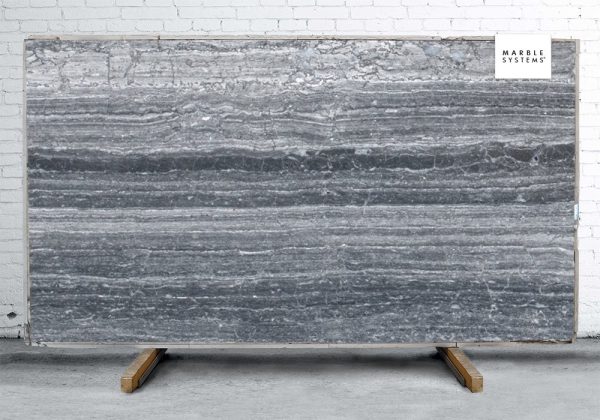 Marble Systems - Haisa Black Polished Marble Slab Random 1 1/4 - SL11420