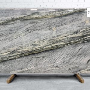 Marble Systems - Wild West Green Polished Granite Slab Random 1 1/4 - SL90007