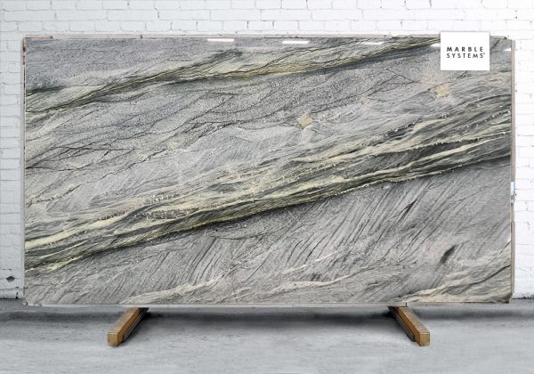 Marble Systems - Wild West Green Polished Granite Slab Random 1 1/4 - SL90007