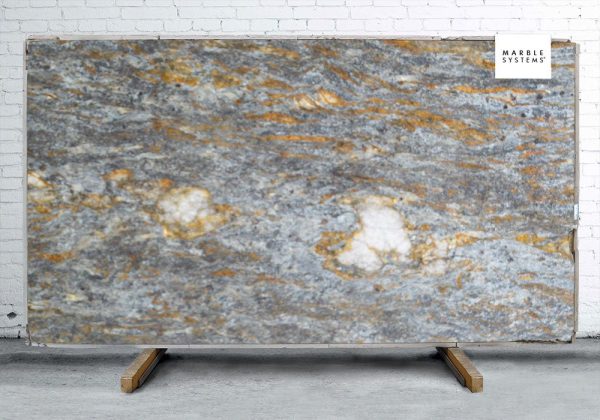 Marble Systems - Golden Kosmus Polished Granite Slab Random 1 1/4 - SL90293