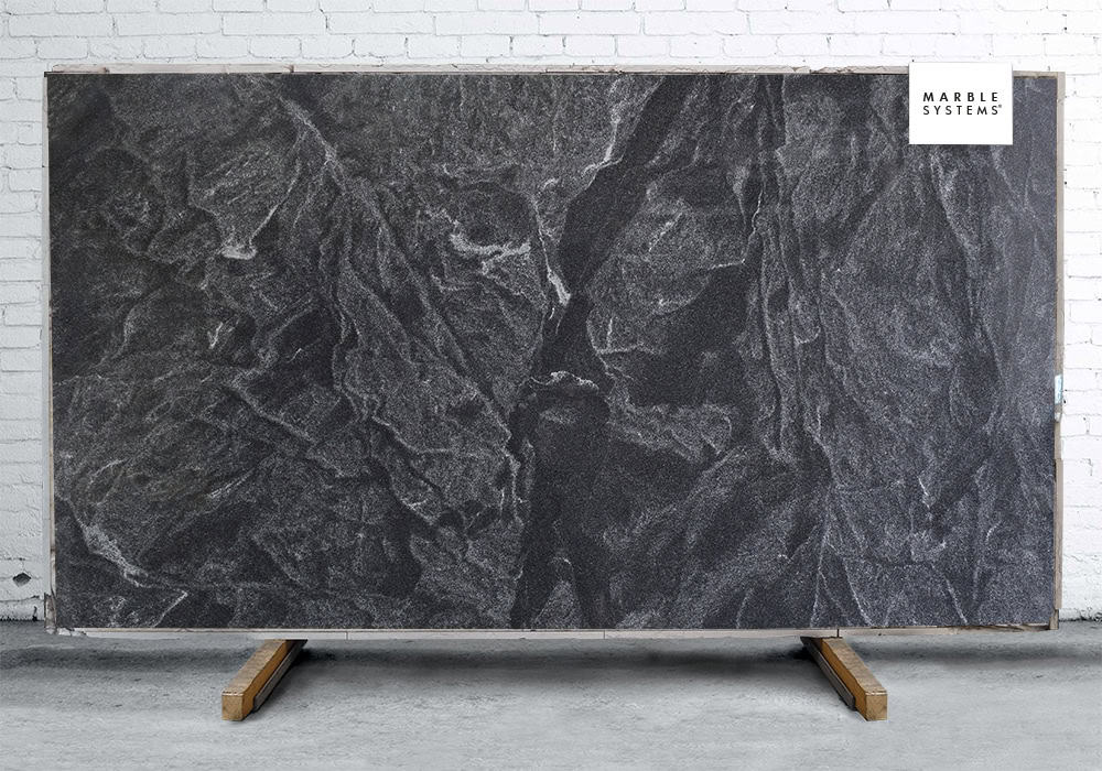 Marble Systems - Virginia Mist Polished Granite Slab Random 1 1/4 - SL90307