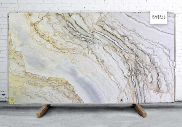 Marble Systems - Alabastro Romano Polished Marble Slab Random 1 1/4 - SL90312