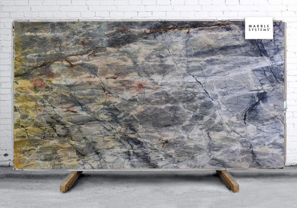 Marble Systems - Sauvage Polished Quartzite Slab Random 1 1/4 - SL90328