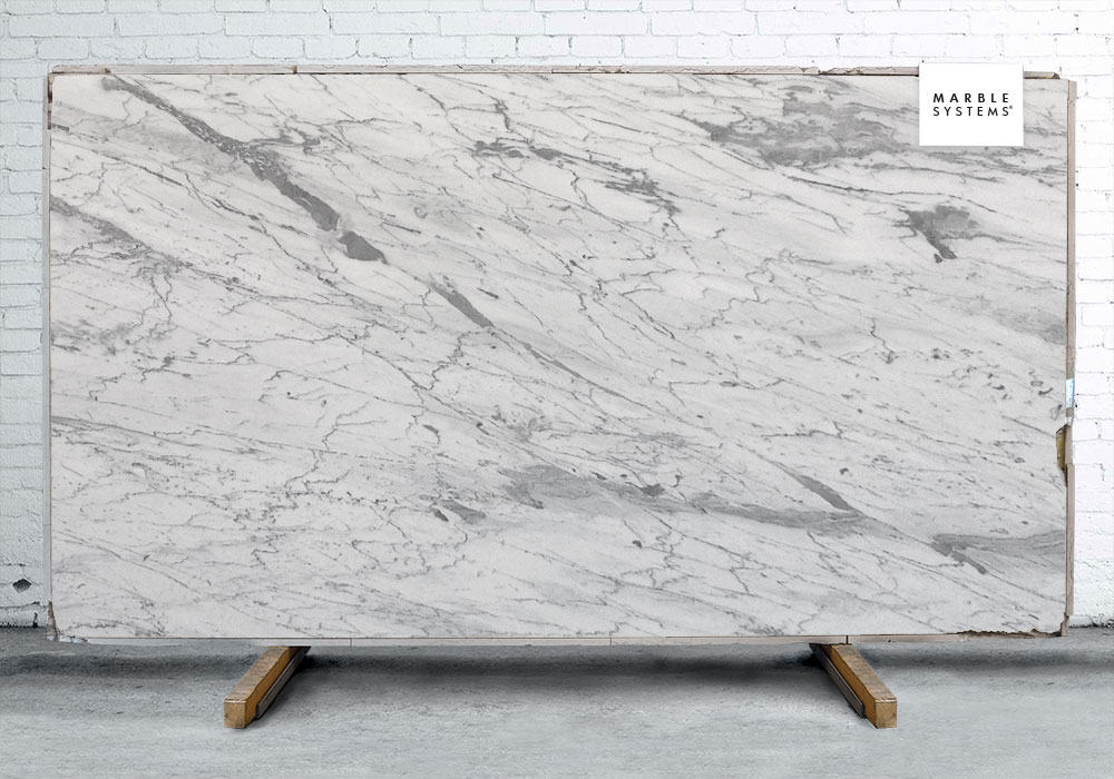 Marble Systems - Statuarietto Polished Marble Slab Random 1 1/4 - SL90388