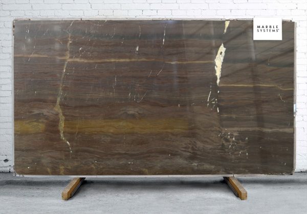 Marble Systems - Copper Dune Polished Granite Slab Random 1 1/4 - SL90401