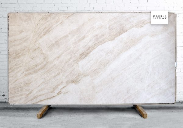 Marble Systems - Taj Mahal Polished Quartzite Slab Random 1 1/4 - SL90431