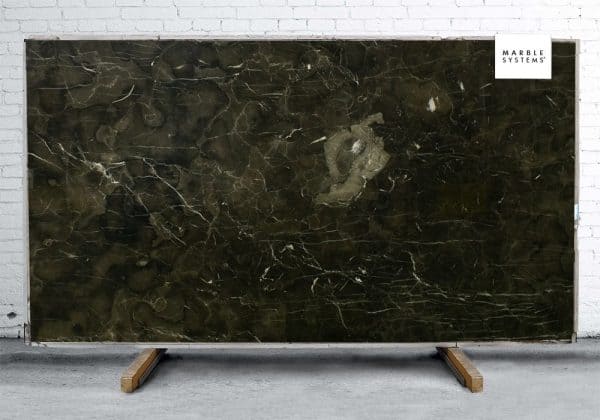 Marble Systems - Mystery Brown Polished Marble Slab Random 1 1/4 - SL90449