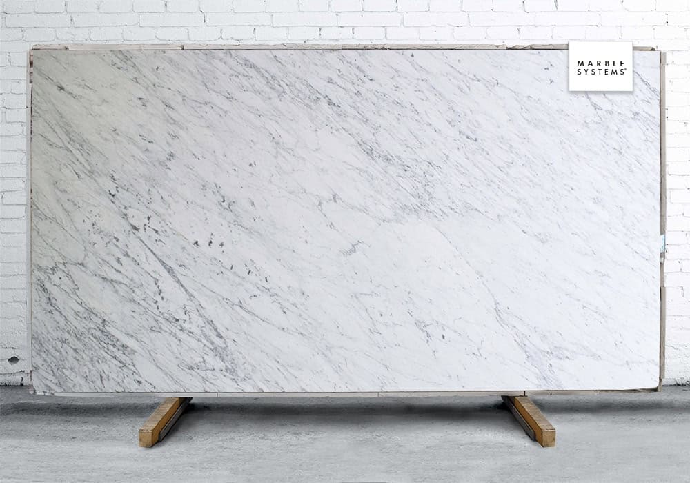 Marble Systems - Carrara Gioia Venatino Honed Marble Slab Random 1 1/4 - SL90505