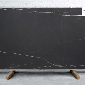 Marble Systems - Lisola Black Honed Filled Marble Slab Random 1 1/4 - SL90509