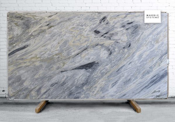 Marble Systems - Calacata Bluette Polished Marble Slab Random 1 1/4 - SL90568