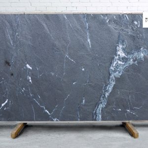 Marble Systems - Nero Oceano Leather Granite Slab Random 1 1/4 - SL90610