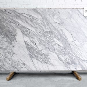 Marble Systems - Bianco Gioia Polished Marble Slab Random 1 1/4 - SL90612