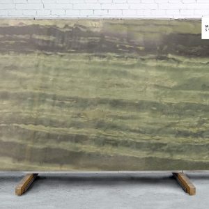 Marble Systems - Verde Bamboo Vein Cut Polished Quartzite Slab Random 1 1/4 - SL90701