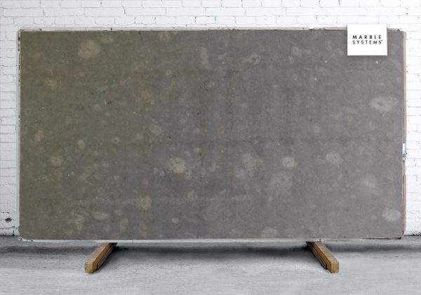 Marble Systems - Atlantic Blue Polished Limestone Slab Random 1 1/4 - SL90725