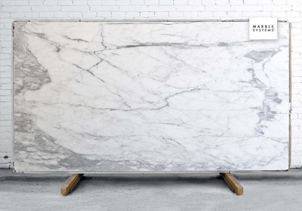 Marble Systems - Calacatta Splendor Polished Marble Slab Random 1 1/4 - SL90733