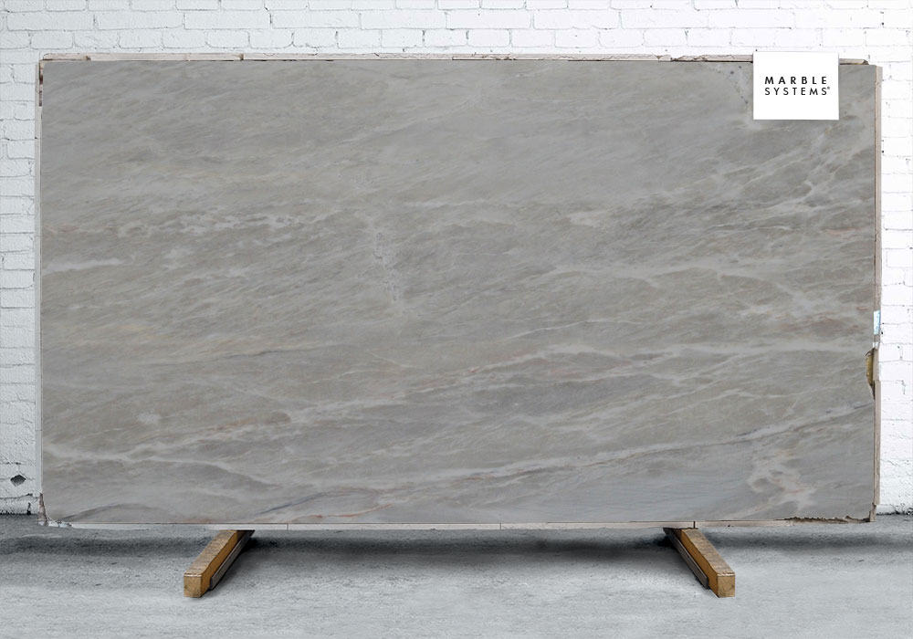 Marble Systems - Rodonite Leather Quartzite Slab Random 1 1/4 - SL90785