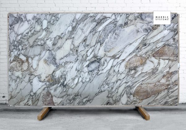 Marble Systems - Calcatta Retro Polished Marble Slab Random 1 1/4 - SL90792