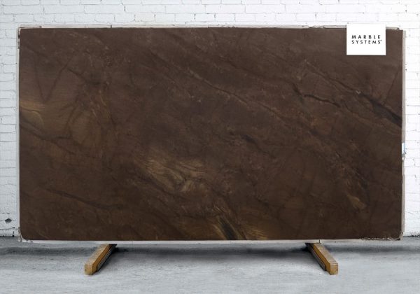 Marble Systems - Marrom Sandalus Leather Quartzite Slab Random 1 1/4 - SL90815