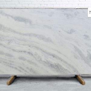 Marble Systems - Everest White Polished Soft Quartzite# Slab Random 1 1/4 - SL90830