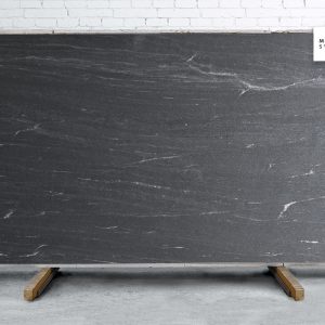 Marble Systems - Black Ocean Honed Granite Slab - SL90832