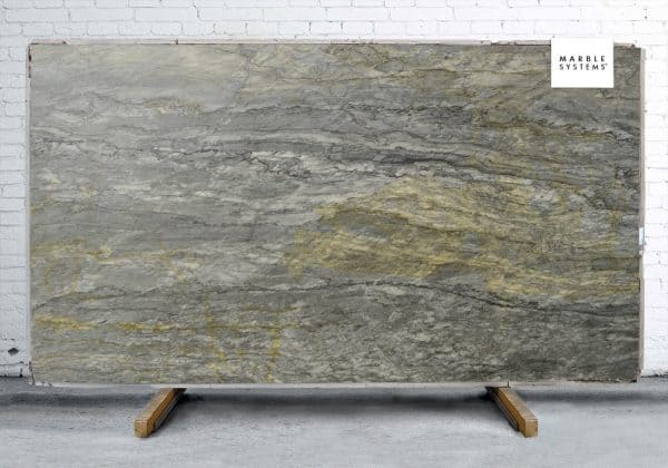 Marble Systems - Gris Antracita Honed Soft Quartzite# Slab Random 1 1/4 - SL90834