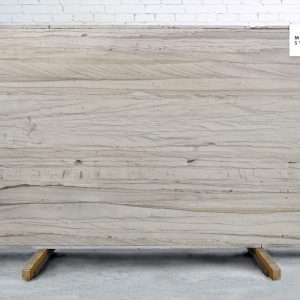 Marble Systems - White Mustang Polished Quartzite Slab Random 1 1/4 - SL90839